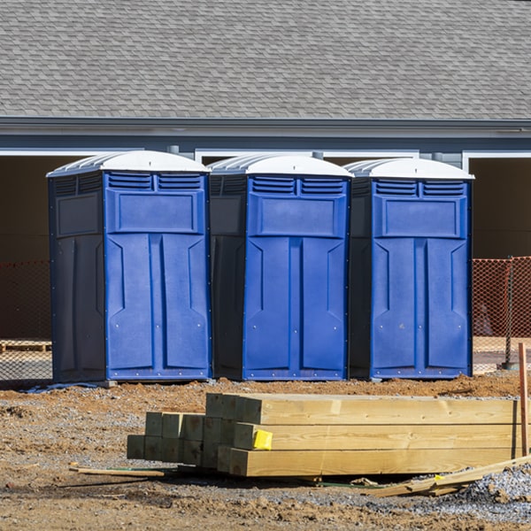 can i customize the exterior of the portable restrooms with my event logo or branding in Matador